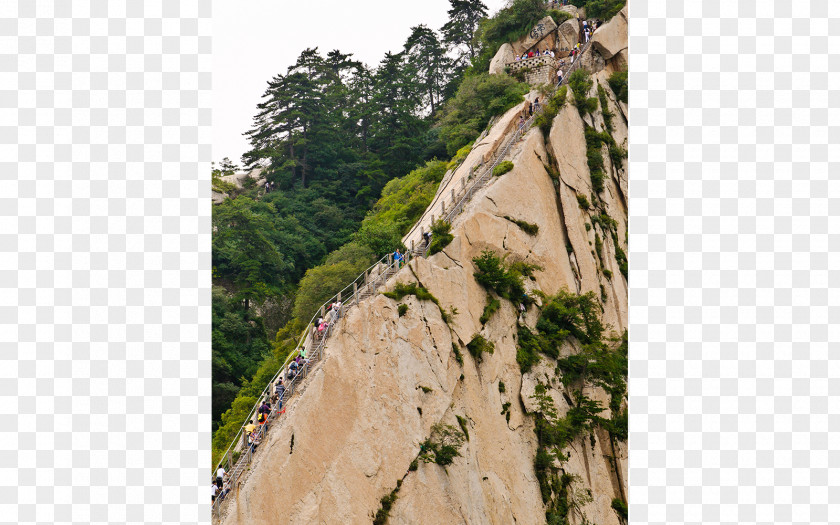 Travel Mount Hua Cinq Montagnes Sacrées Tianmen Mountain Huangshan PNG