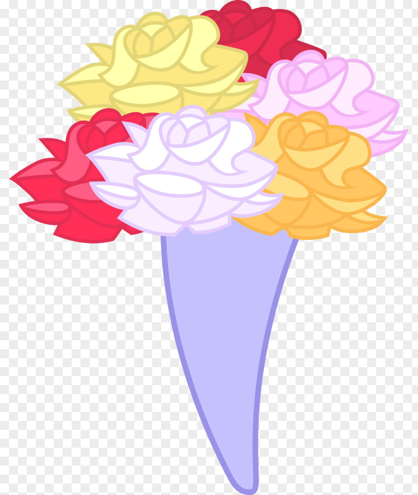Cartoon Flowers Rainbow Dash Flower Bouquet Clip Art PNG