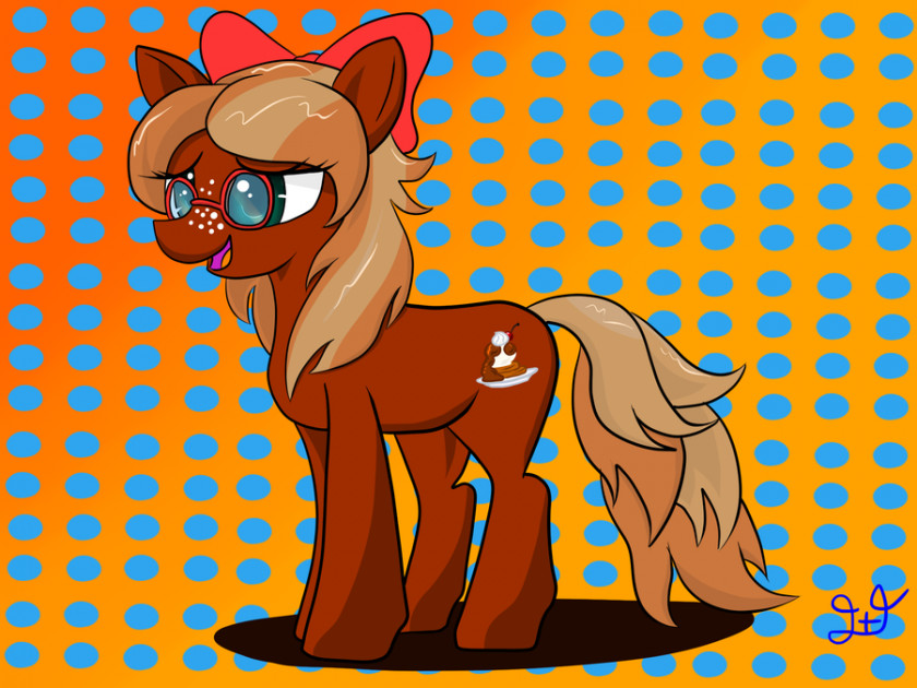Cinnamon Swirl Cliparts Pony Cat Mane Cartoon Illustration PNG