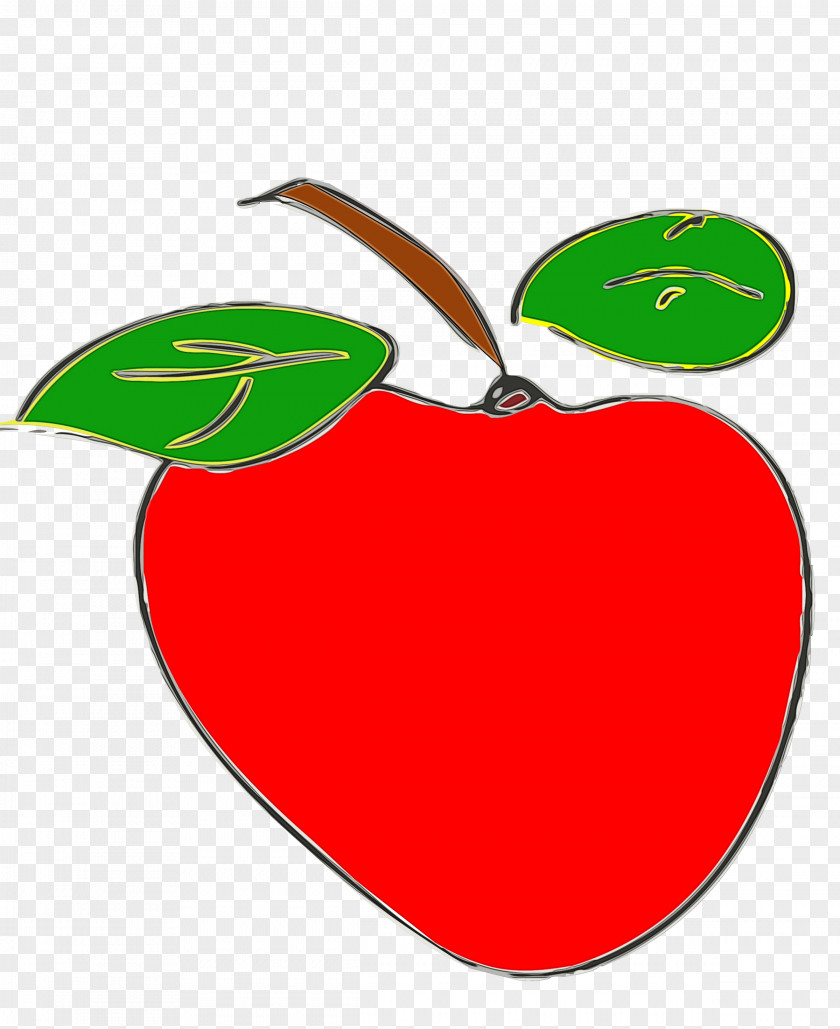 Food Tree Clip Art Fruit Green Apple Leaf PNG