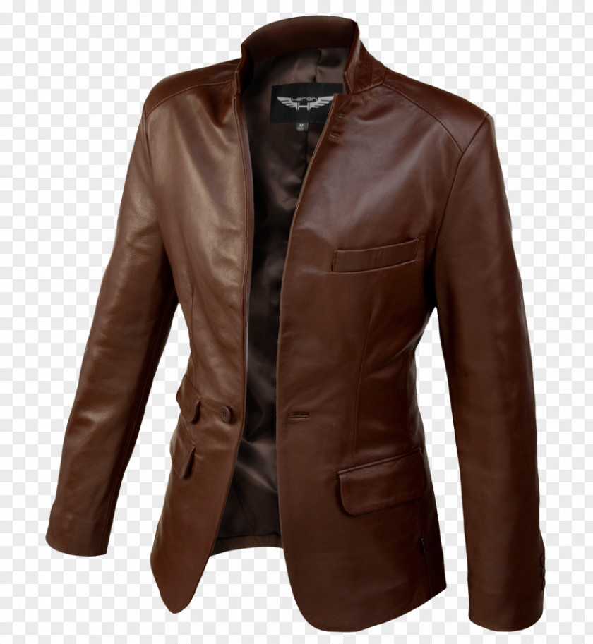 Jacket Leather Clothing Pocket PNG
