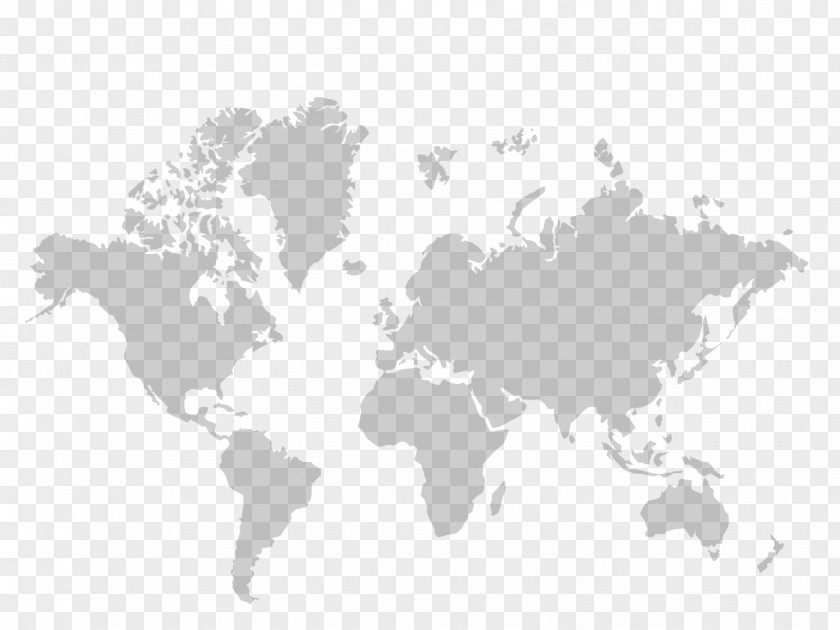 World Map Drawing PNG