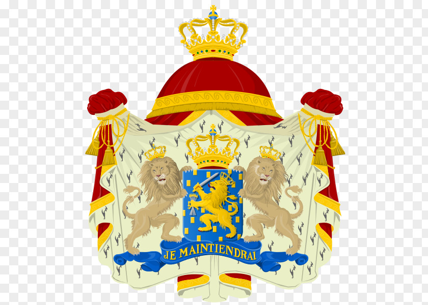 Crown Grand Duchy Of Flandrensis Coat Arms The Netherlands Mantle And Pavilion PNG
