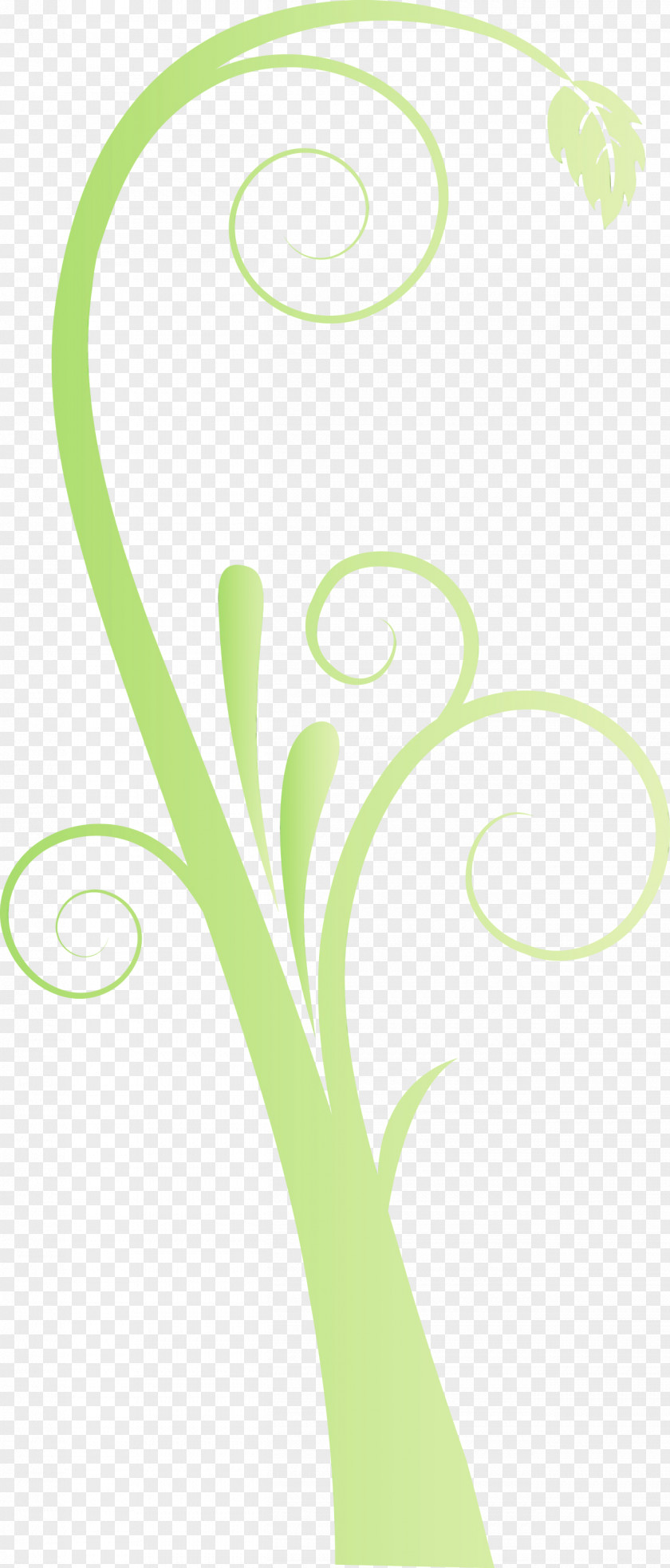 Green Leaf Plant Flower Logo PNG