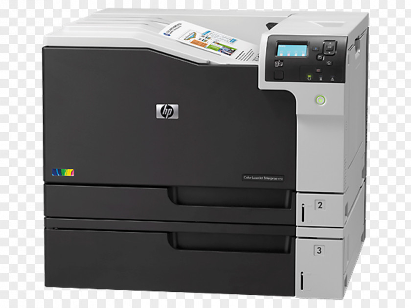 Hewlett-packard Hewlett-Packard HP LaserJet Enterprise M750 Laser Printing Printer PNG