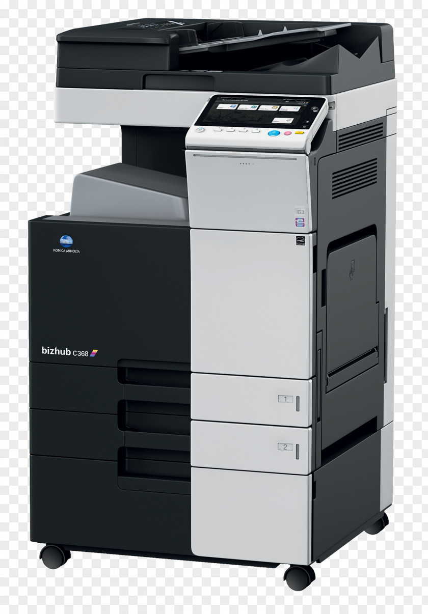 Printer Multi-function Photocopier Konica Minolta Image Scanner PNG