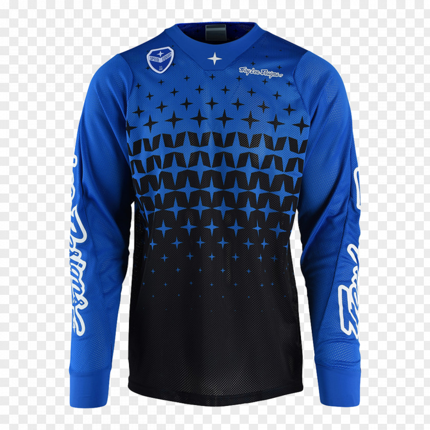 T-shirt Troy Lee Designs Blue Cycling Jersey Clothing PNG