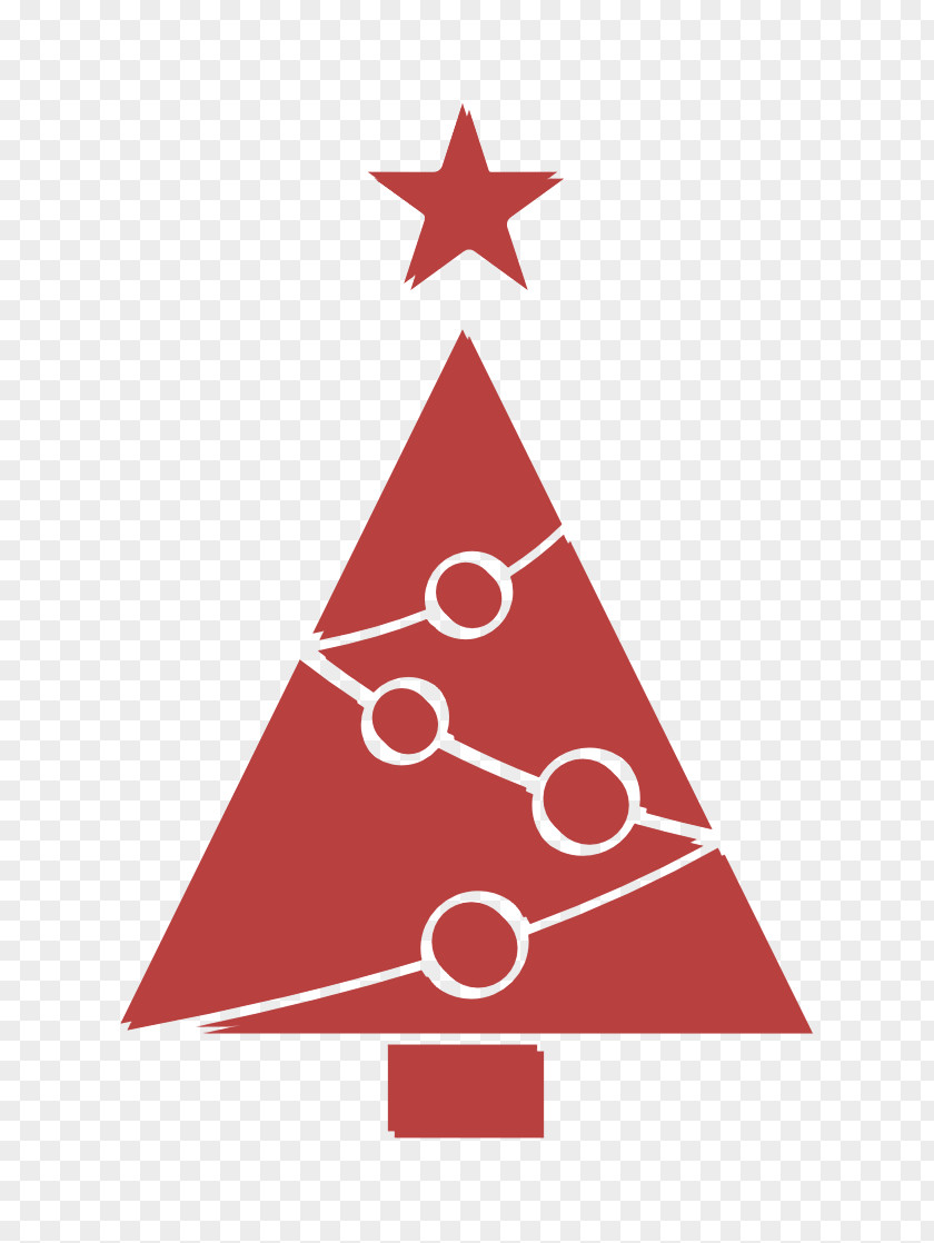 Christmas Eve Conifer Icon Decoration Star PNG