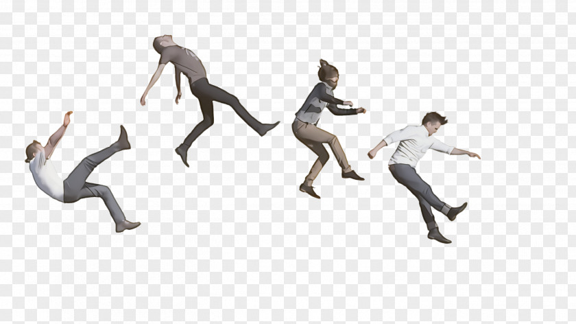 Figurine Choreography Jumping Human Animation Dancer Running PNG