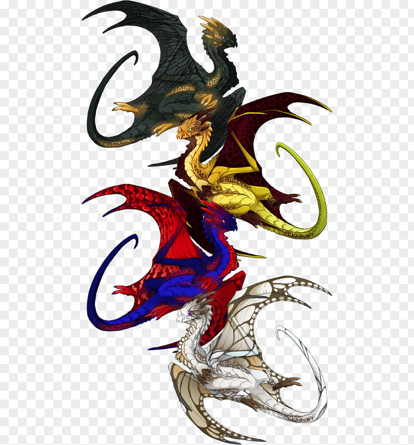 Resplendent Runes Dragon Starfall Flight PNG