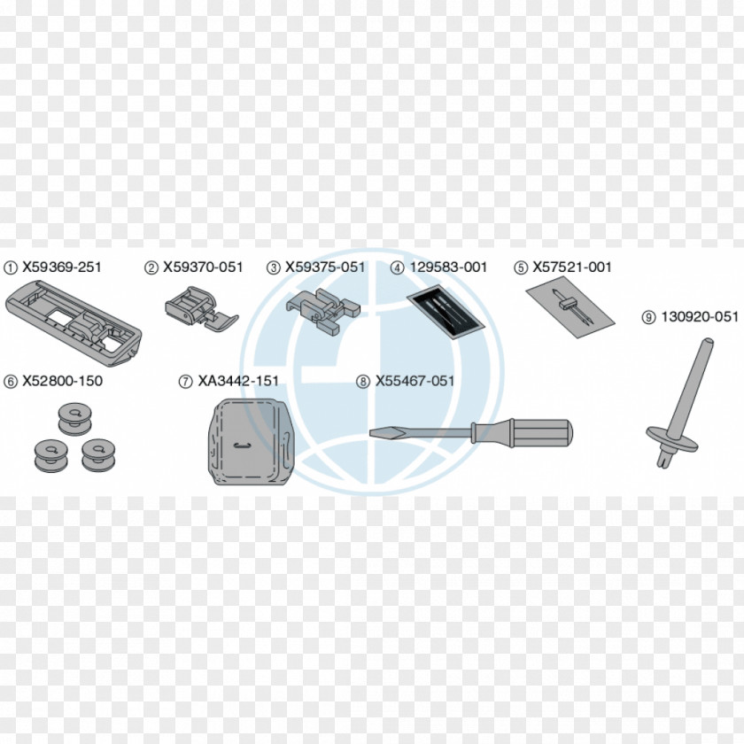 Sewing Machine10 Stitches1 Four-step Buttonhole Clothing Industry Brother IndustriesBrother Machines LS2125 PNG