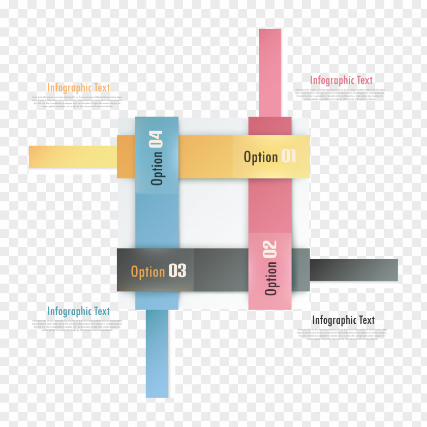 Vector Cross Information Map Euclidean Infographic Illustration PNG