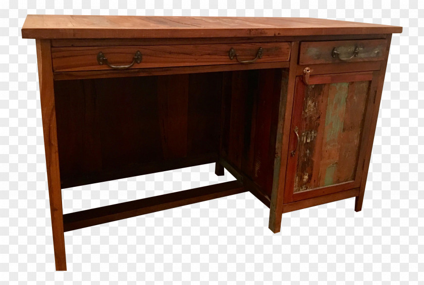 Wood Desk Stain Drawer Buffets & Sideboards PNG