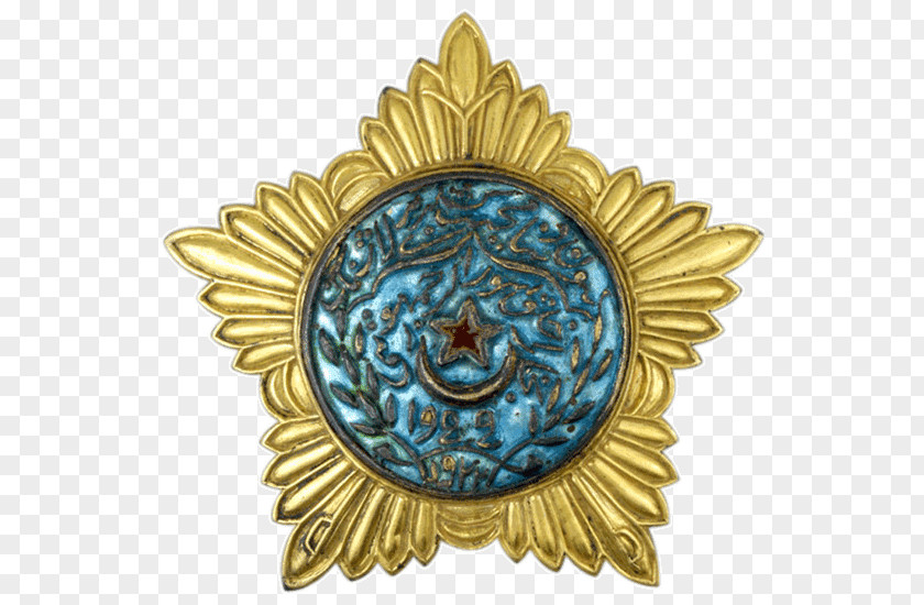 Bukharan People's Soviet Republic Order Of The Red Star Banner Orde Van De Rode Ster PNG