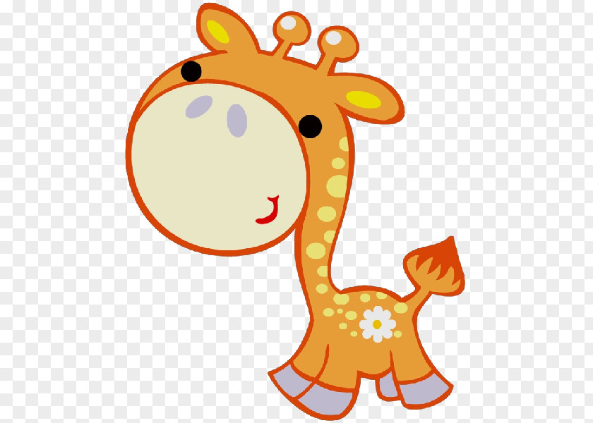 Cartoon Baby Giraffe Images Giraffes Clip Art PNG