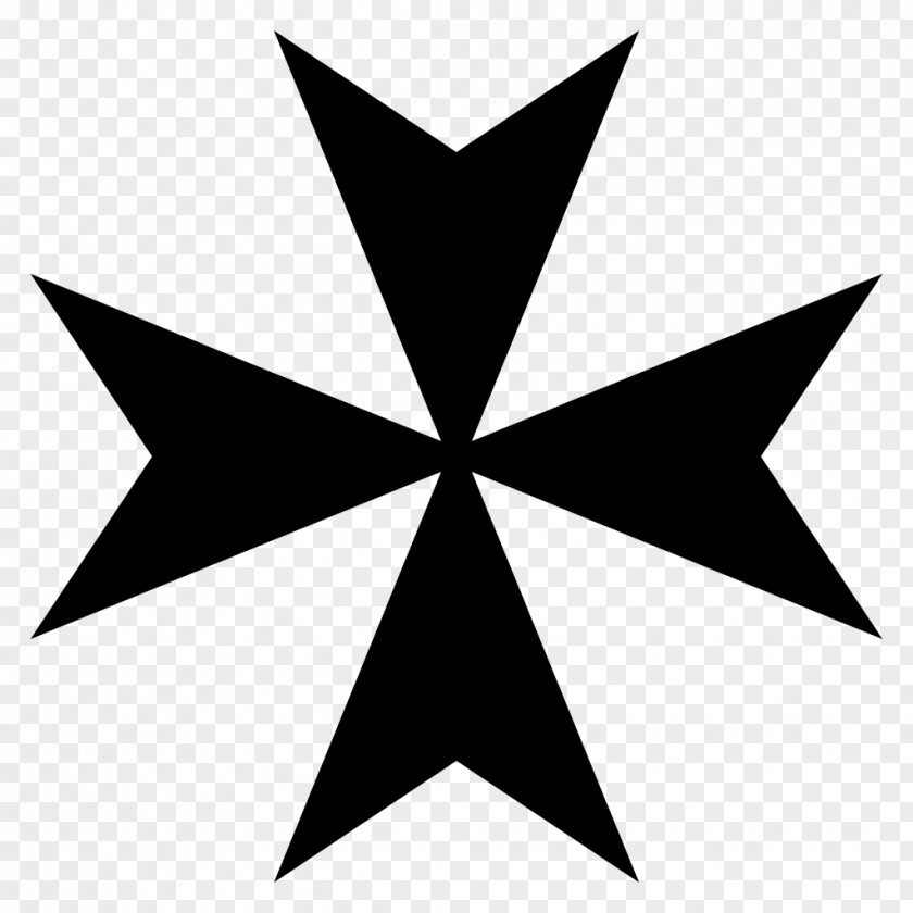 Christian Cross Order Of Saint John Lazarus Maltese Knights Hospitaller Sovereign Military Malta PNG