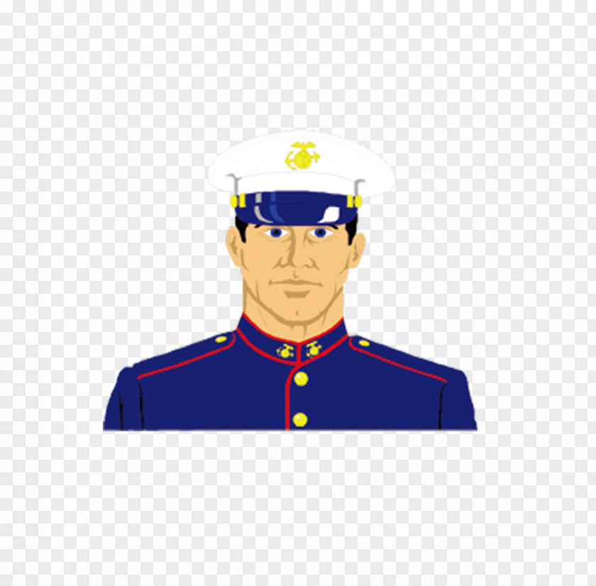 Creative Force,Military Material,Be A Soldier Cartoon Army Officer Clip Art PNG