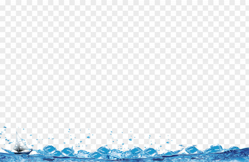 Ice Border Water Resources Sea Sky Wallpaper PNG