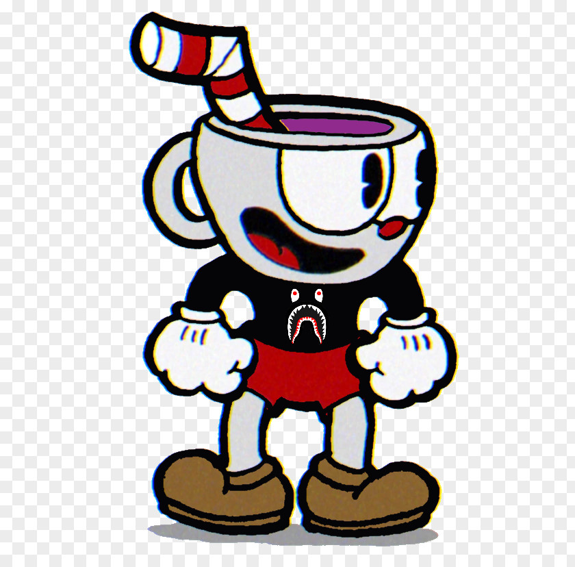 Supreme Cartoon Cuphead Character Protagonist Video Game Roblox PNG