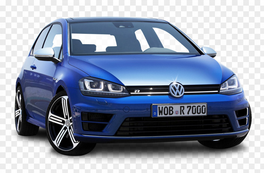 Volkswagen Golf Blue Car 2014 R International Motor Show Germany PNG