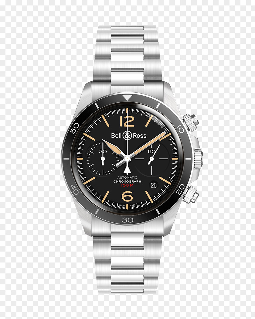 Watch Baselworld Bell & Ross Chronograph Steel PNG