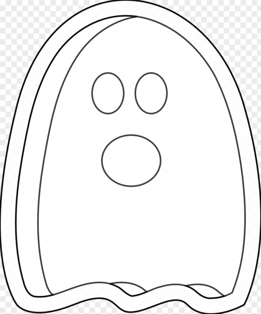 White Ghost Line Art Headgear Shoe Angle Font PNG
