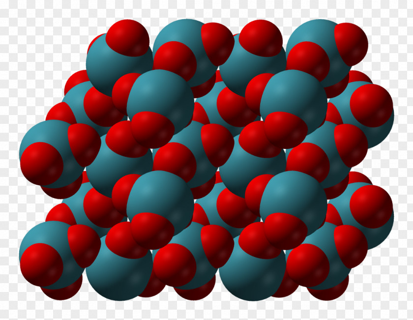 Xenon Trioxide Tetrafluoride Crystal Structure PNG