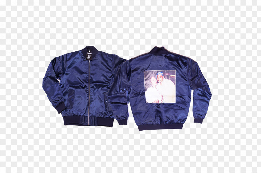 Tupac Cobalt Blue Jacket Outerwear Sleeve PNG