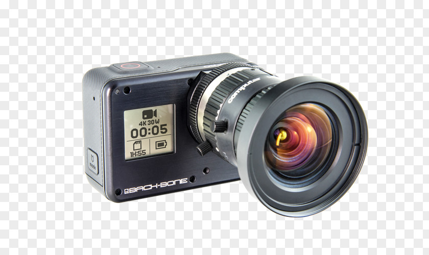 Camera Lens GoPro HERO5 Black Rib Cage Vertebral Column C Mount PNG