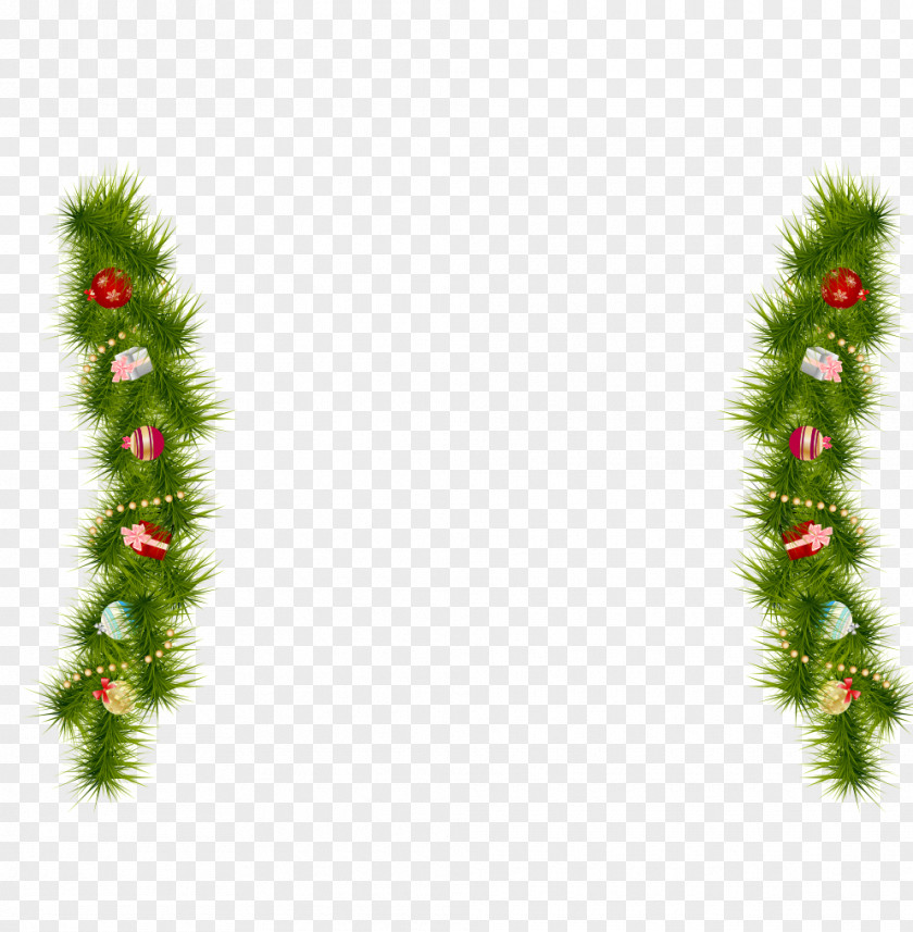 Christmas Decorative Greenery Decoration Tree Plants PNG