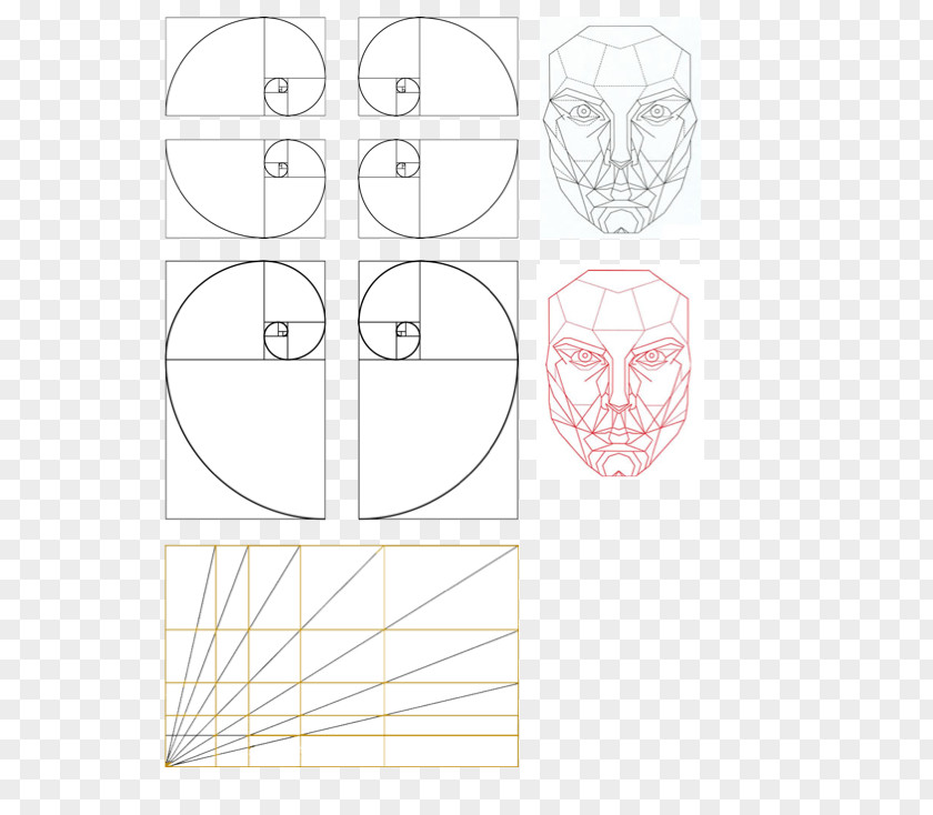 Face Paper Angle Sketch PNG