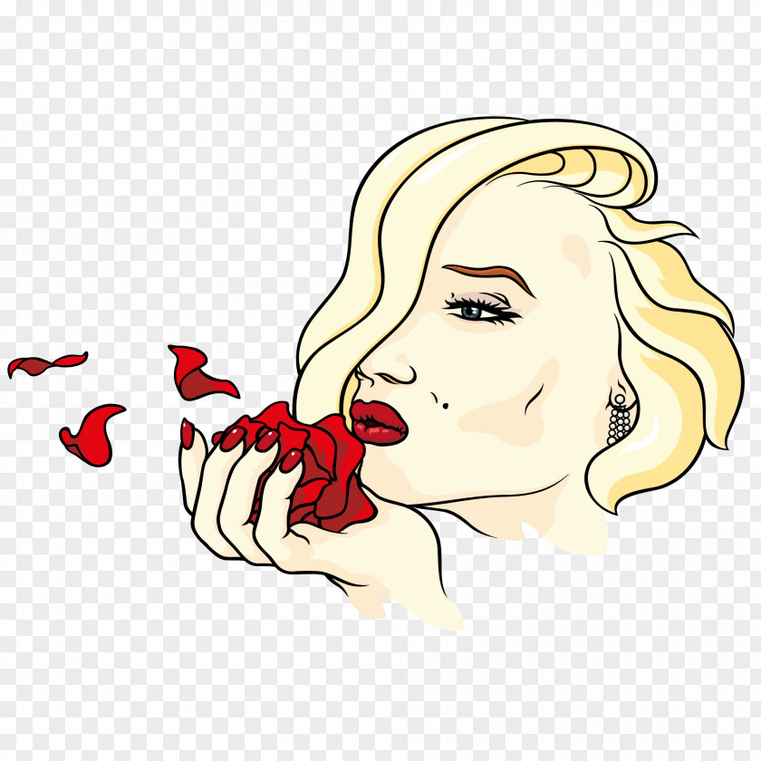 Marilyn Monroe Art PNG