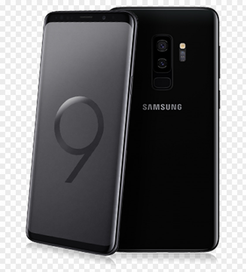 Samsung Galaxy S8 Android Midnight Black Smartphone PNG