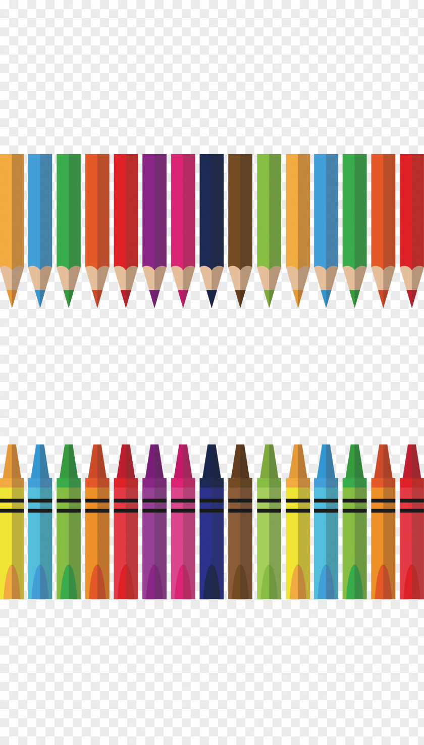 Vector Hand-drawn Color Pencil Colored Drawing PNG