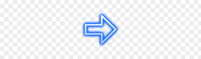 Arrow Neon Blue Right PNG Right, blue arrow illustration clipart PNG