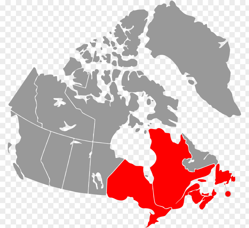 Canada Province Or Territory Of World Map Atlas PNG