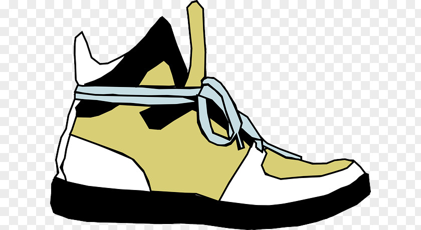 Cartoon Shoe Sneakers Air Jordan Clip Art PNG