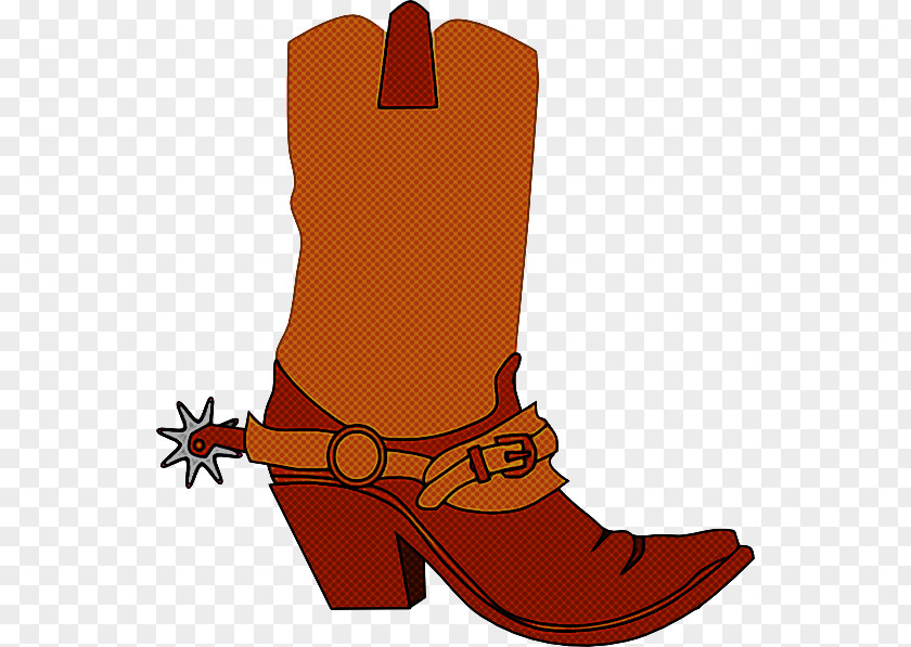 Footwear Cowboy Boot Shoe Brown PNG