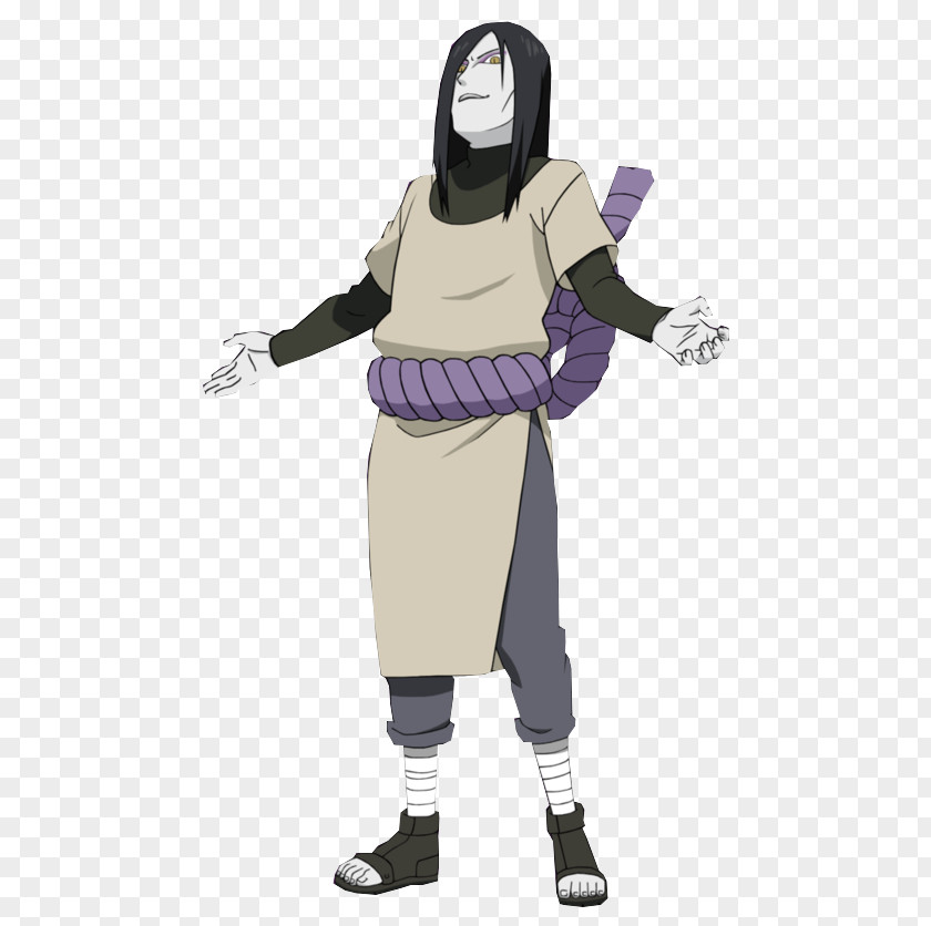 Naruto Orochimaru Character Akatsuki Model Sheet PNG