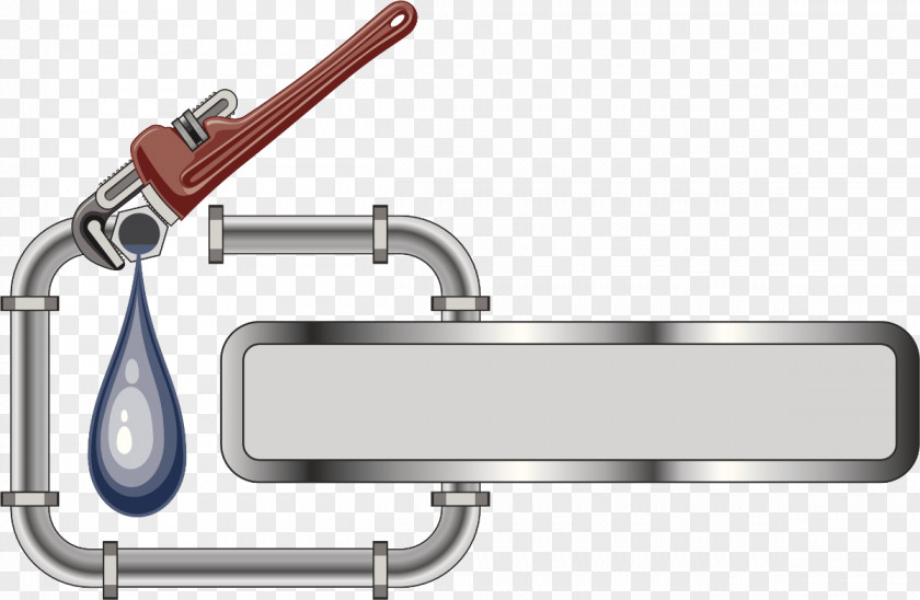 Plumber Frank's Plumbing And Heating Adjustable Spanner Pipe PNG