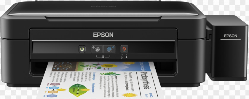 Printer Multi-function Epson Inkjet Printing PNG