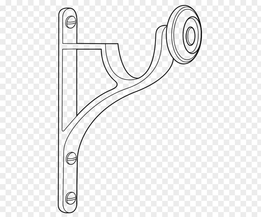 Scatter Cartoon Door Handle Line Art Font PNG