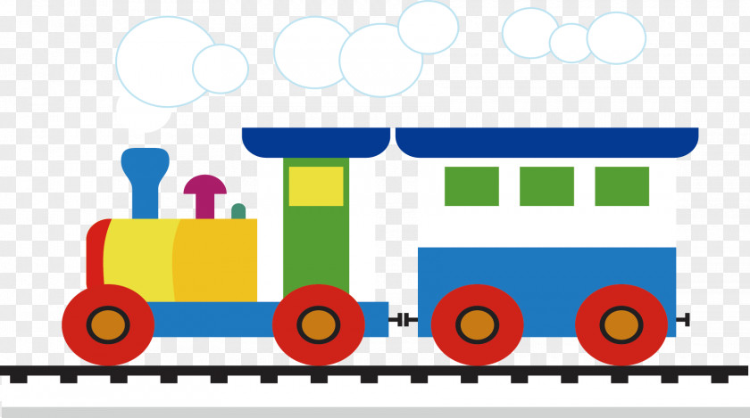 Train Rail Transport Illustration PNG