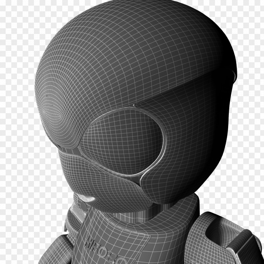 WireFrame Kirobo CGTrader .3ds 3D Modeling Robot PNG