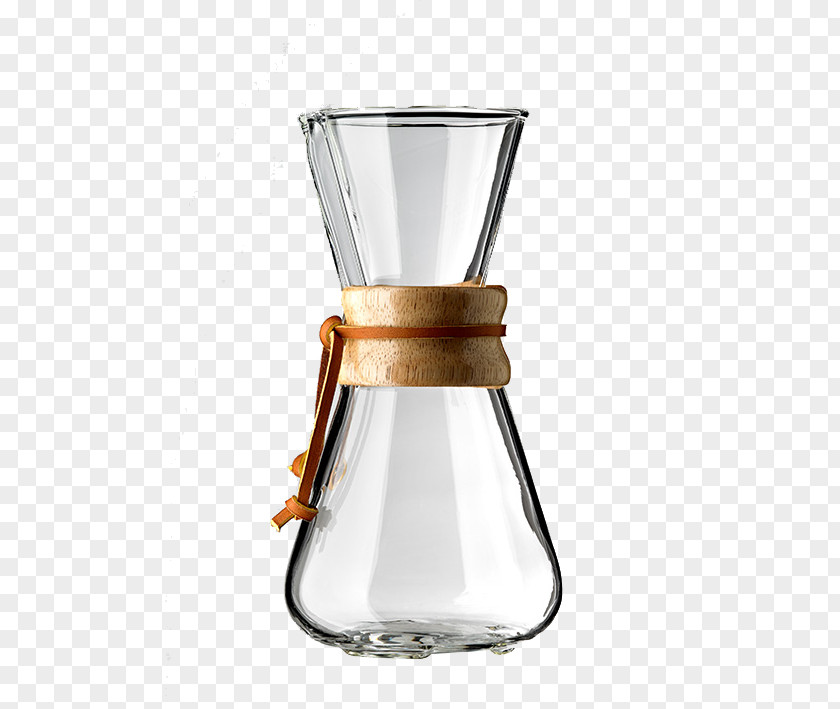 Coffee Chemex Coffeemaker Three Cup Classic Glass PNG