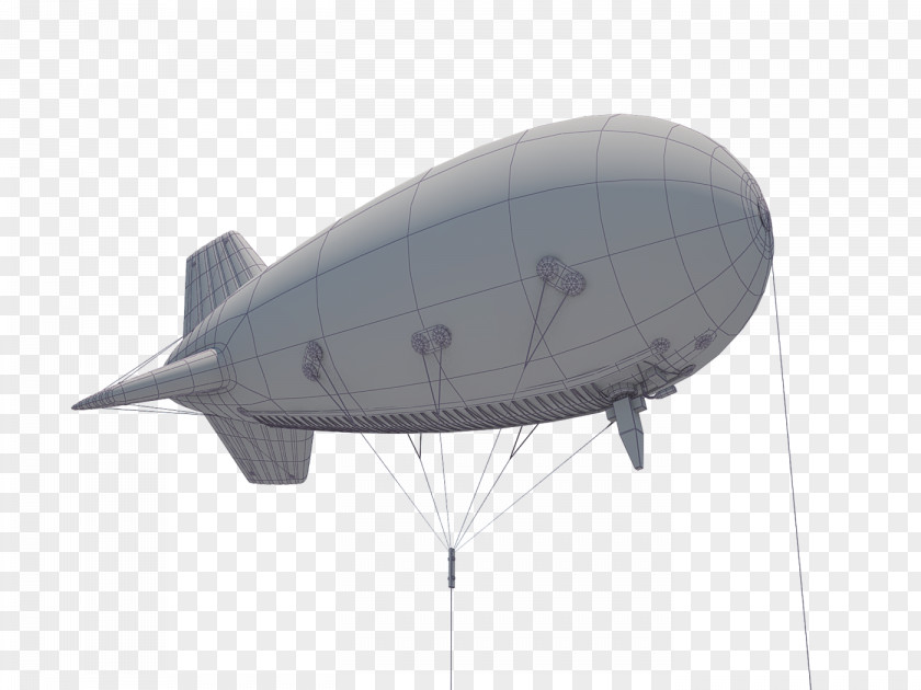 Design Zeppelin Rigid Airship Blimp PNG
