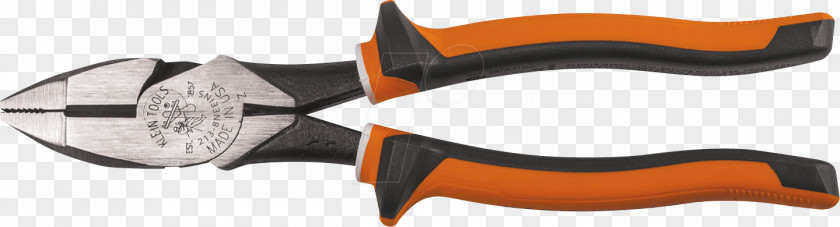Pliers Hand Tool Diagonal Klein Tools Cutting PNG