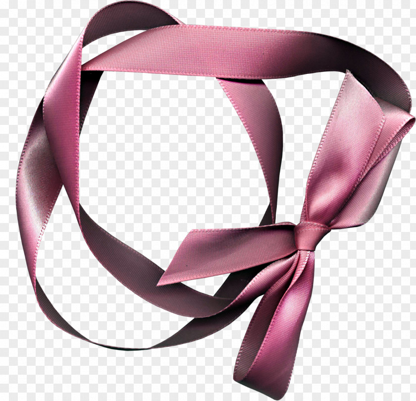 Ribbon Silk Purple Pink PNG