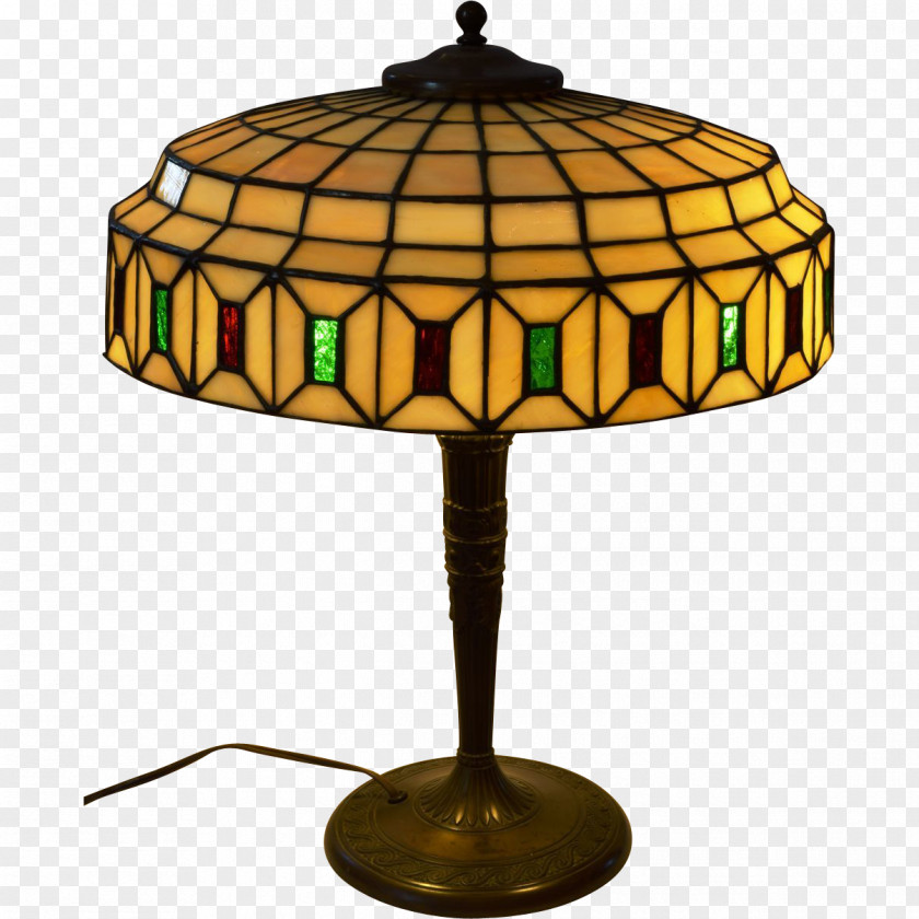 Simple Creative Stained Glass Chandelier Cafe Bar Lamp Shades Window Table Light PNG