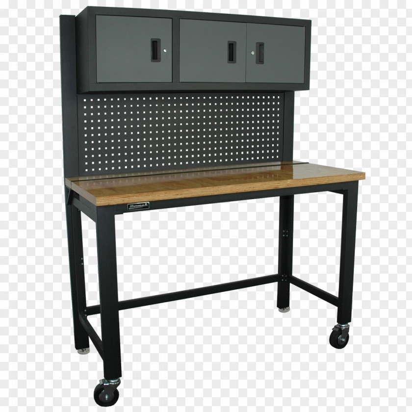 Work Table Writing Desk Hutch Drawer PNG